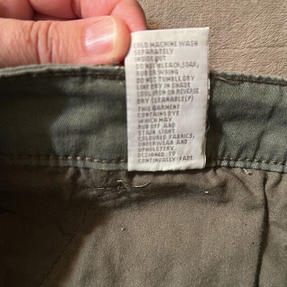 Just Jeans 12 Camo Army Green Cotton Shorts - Picture 11 of 11